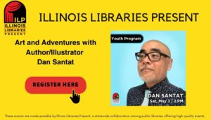 Register to Illinois Libraries Present Art and Adventures with Author/Illustrator Dan Santat