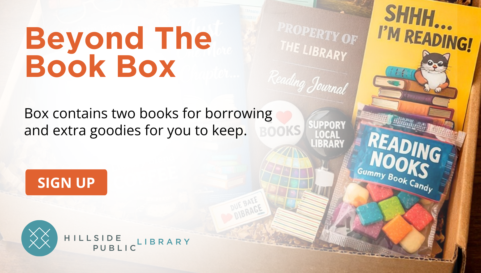 Beyond book box Sign up for Beyond the book box.