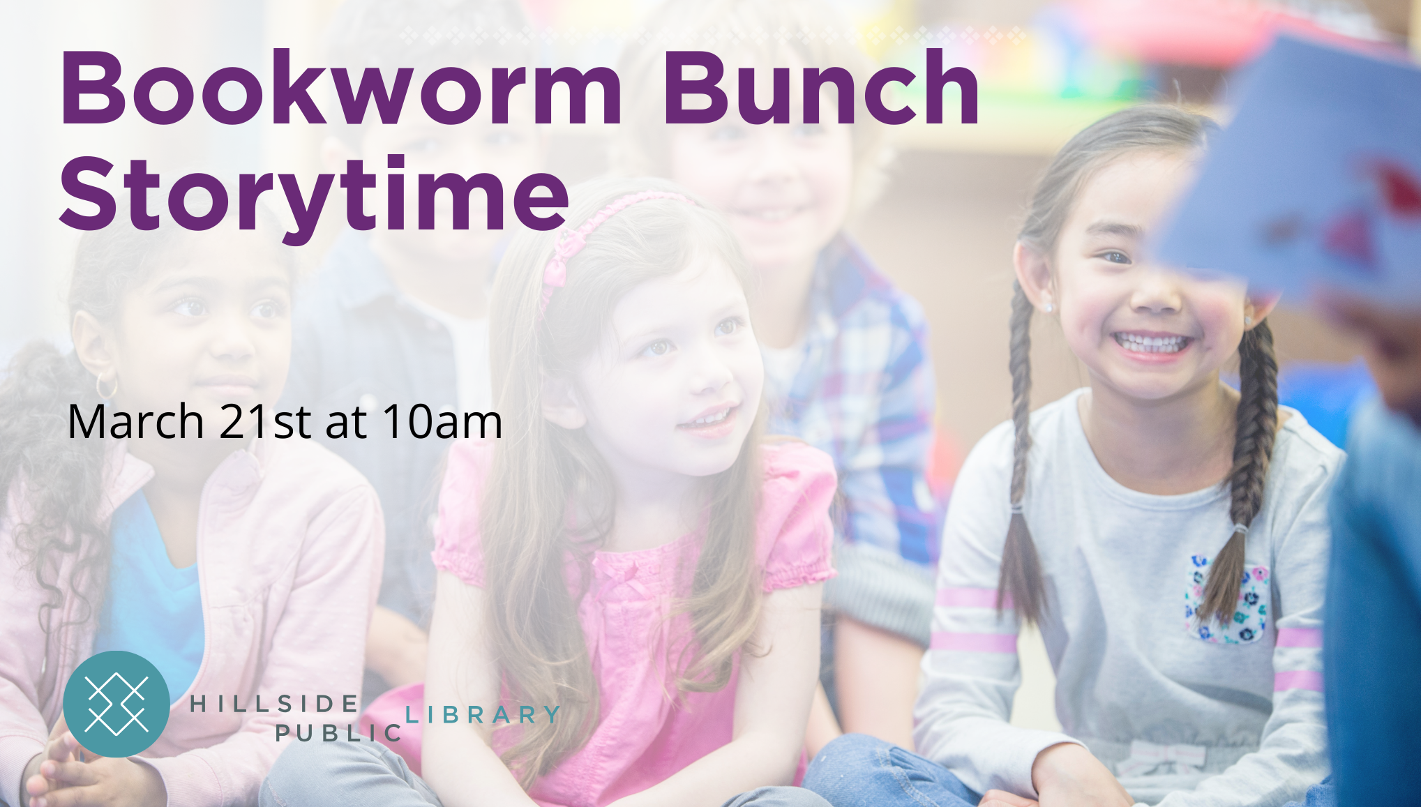 Storytime. March 21, 10:00am