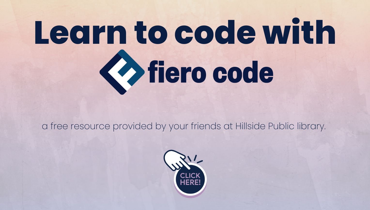 Access to our new e-resource "Fiero Code"