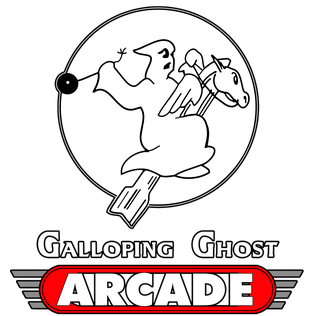 Galloping Ghost Arcade, Brookfield, Illinois logo
