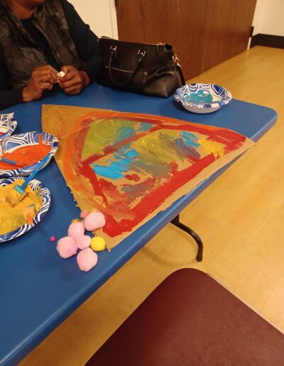 Giant Pizza Painting work
