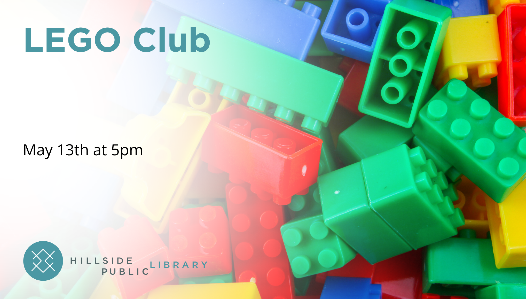 LEGO Club May 13, 5:00pm