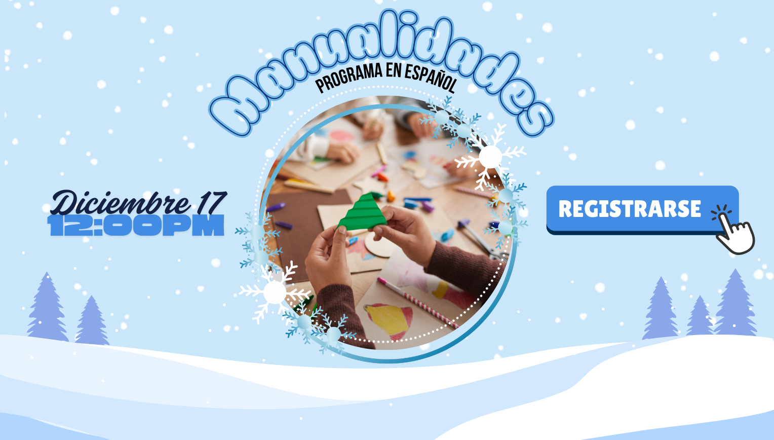 Manualidades Manualidad (programa en español). December 17, 12:00pm