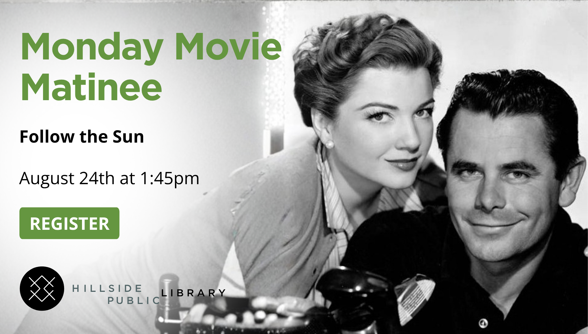 Movie "Follow the Sun" August 24th at 1:45