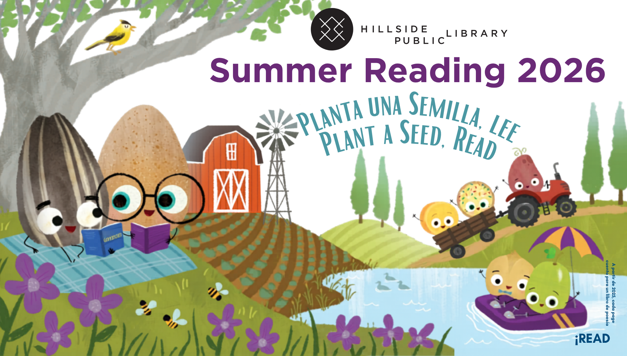 Plant a Seed, Read Summer Reading 2026 information