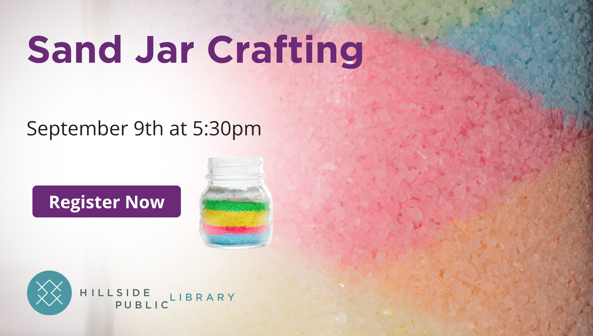 Sand Jar Sand Jar Crafting, September 9th at 5:30pm