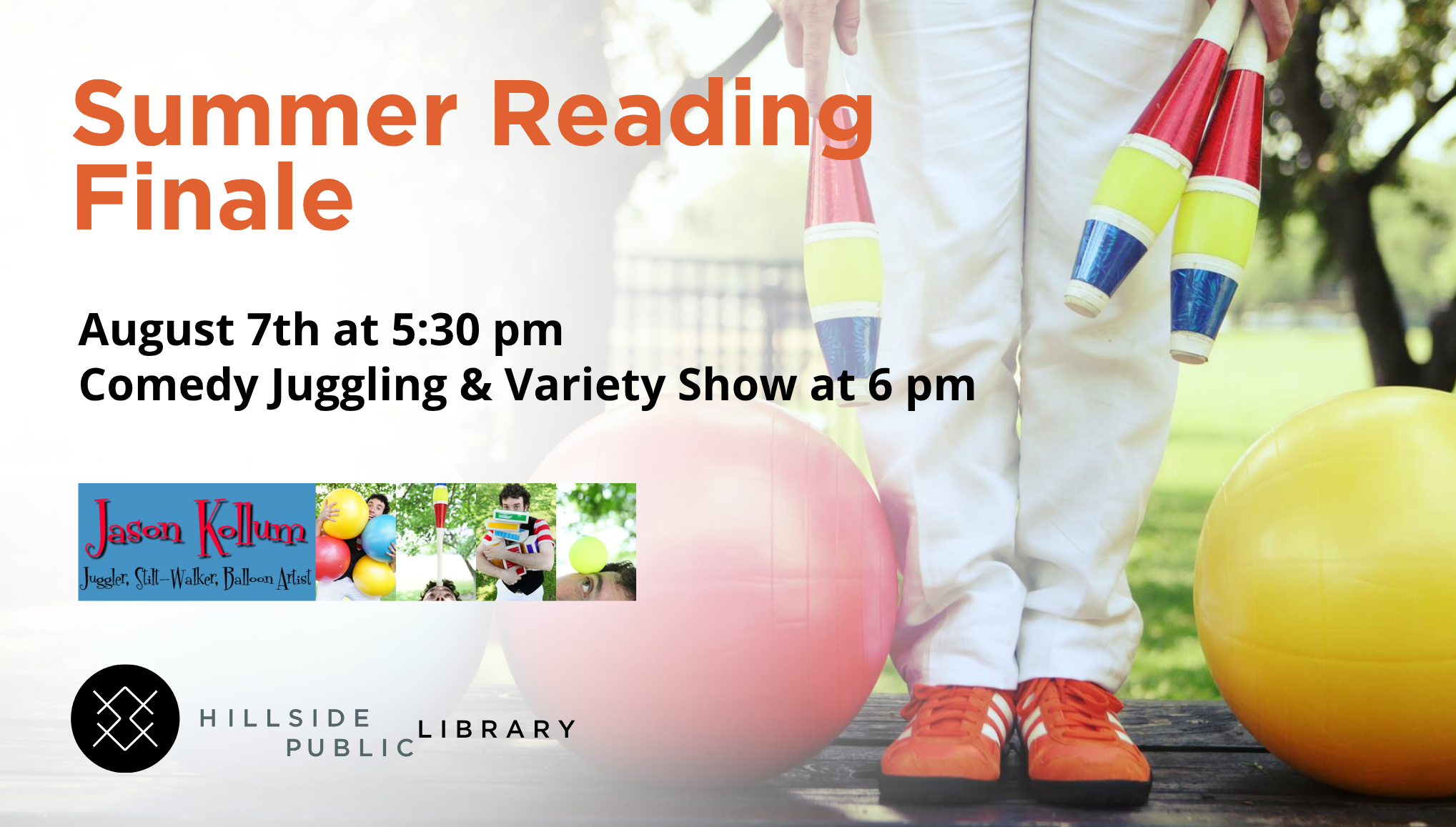 Summer Sliders Summer Reading Finale. August 7th at 5:30pm