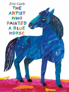 The Artist who Painted a Blue Horse bookcover