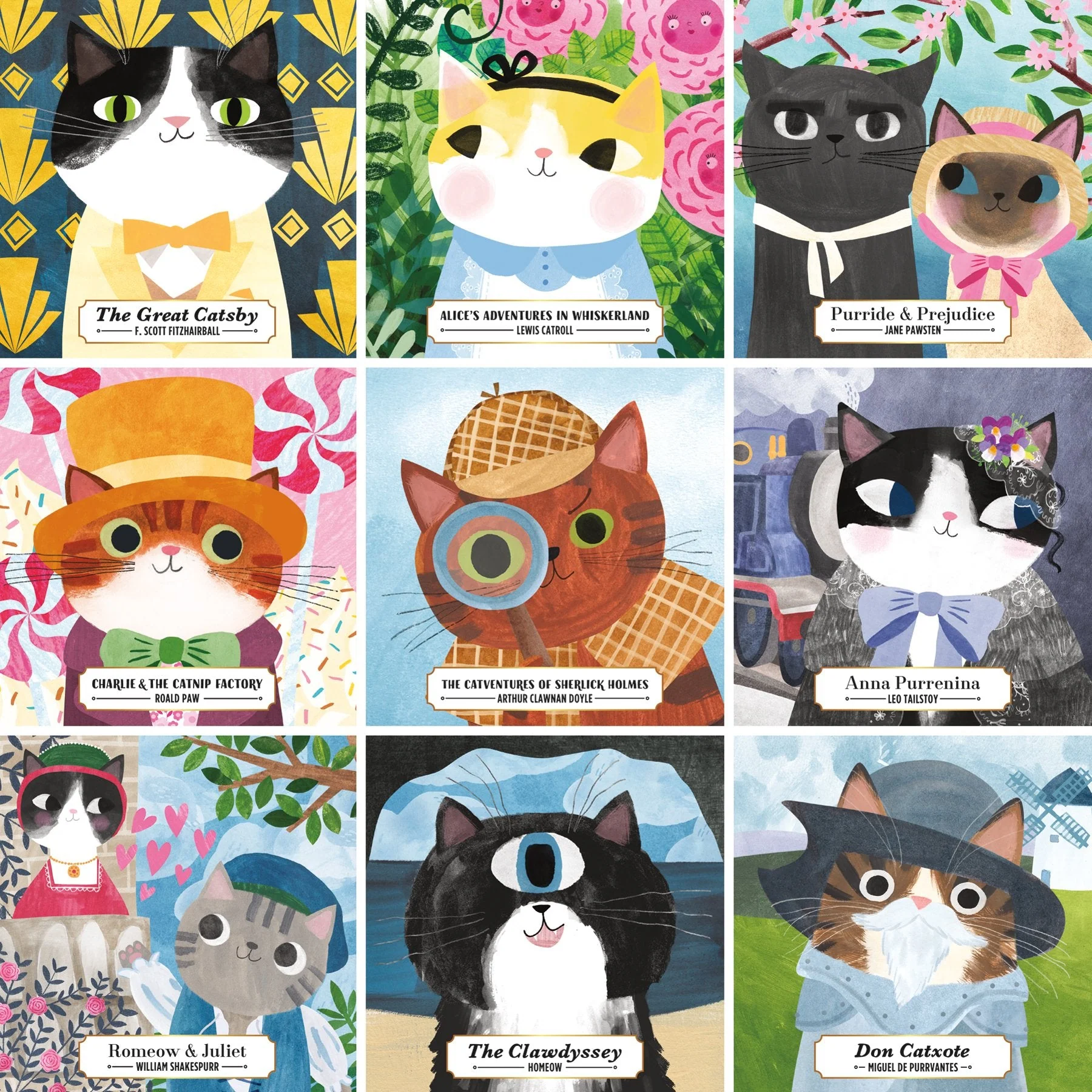 Bookish Cats puzzle