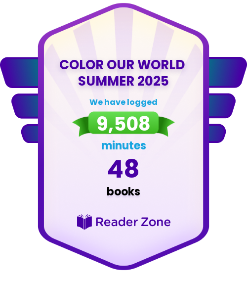 hillside-public-library-progress-badge (2) Summer reading 2025 Reader Zone statistics for week 2: We have logged 9,508 minutes and 48 books.